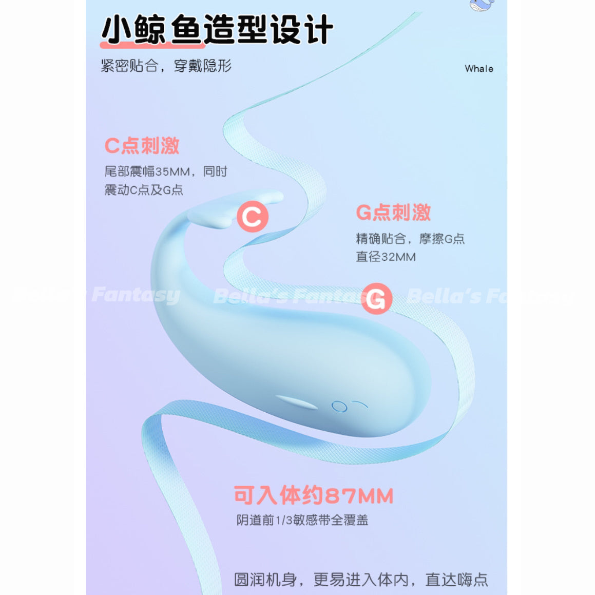 Bella’s Fantasy APP Remote Control Adult Massager Erotic Vibrator Mini Egg Wearble G Spot Stimulator Toy For Couple