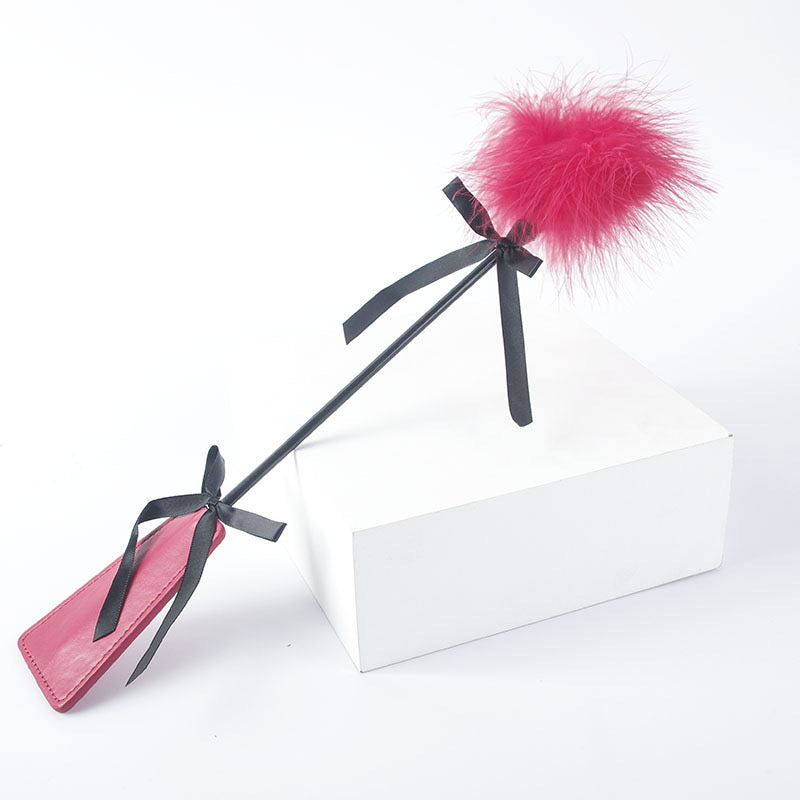 Spank Feather Flirt toy BDSM Adult Games Furry Sexy Whip