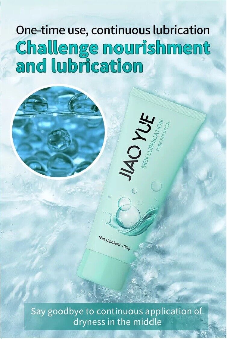Jiaoyue Lubricant Molecule Hyaluronic Acid Nourishes Private Parts Men and Women Lubricant 1pc 100g